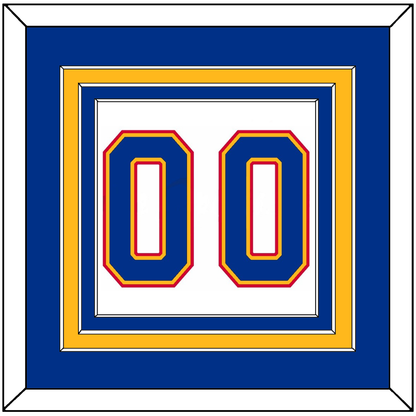 St. Louis Number (Back) - Home White (1992-1995) - Premier Tier 3