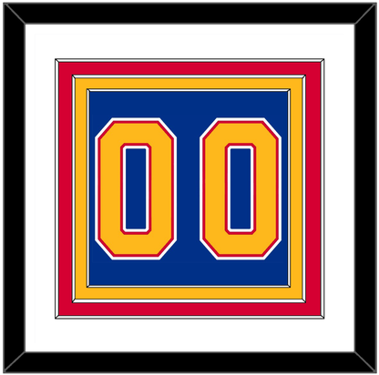 St. Louis Number (Back) - Road Blue (1992-1995) - Premier Tier 1