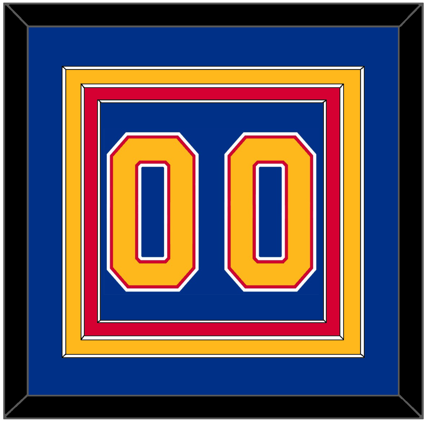 St. Louis Number (Back) - Road Blue (1992-1995) - Premier Tier 2