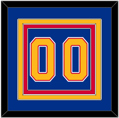 St. Louis Number (Back) - Road Blue (1992-1995) - Premier Tier 2