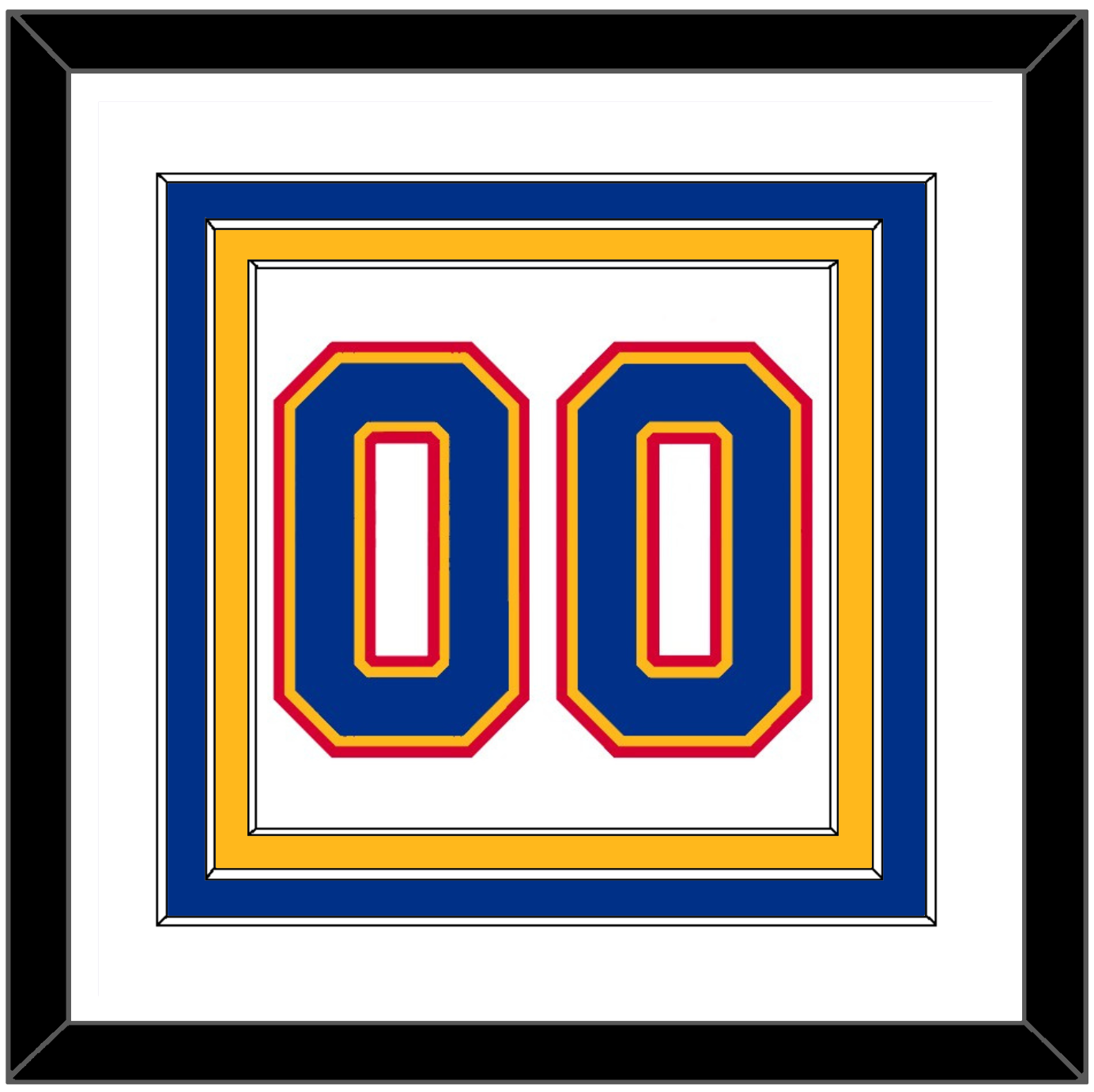St. Louis Number (Back) - Home White (1985-1987) - Premier Tier 1