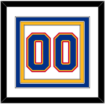 St. Louis Number (Back) - Home White (1985-1987) - Premier Tier 1