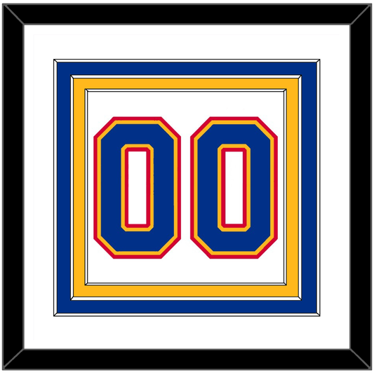 St. Louis Number (Back) - Home White (1985-1987) - Premier Tier 1