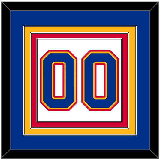 St. Louis Number (Back) - Home White (1985-1987) - Premier Tier 2