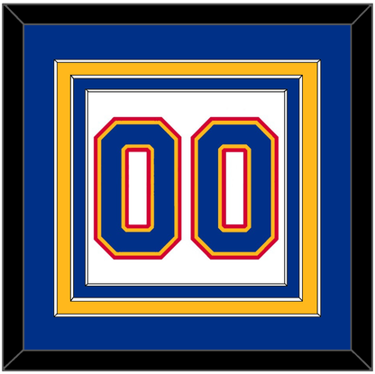 St. Louis Number (Back) - Home White (1985-1987) - Premier Tier 3
