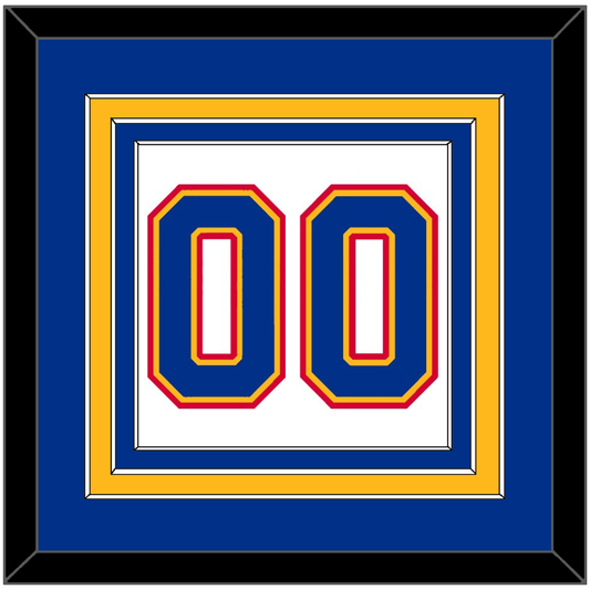 St. Louis Number (Back) - Home White (1985-1987) - Premier Tier 3