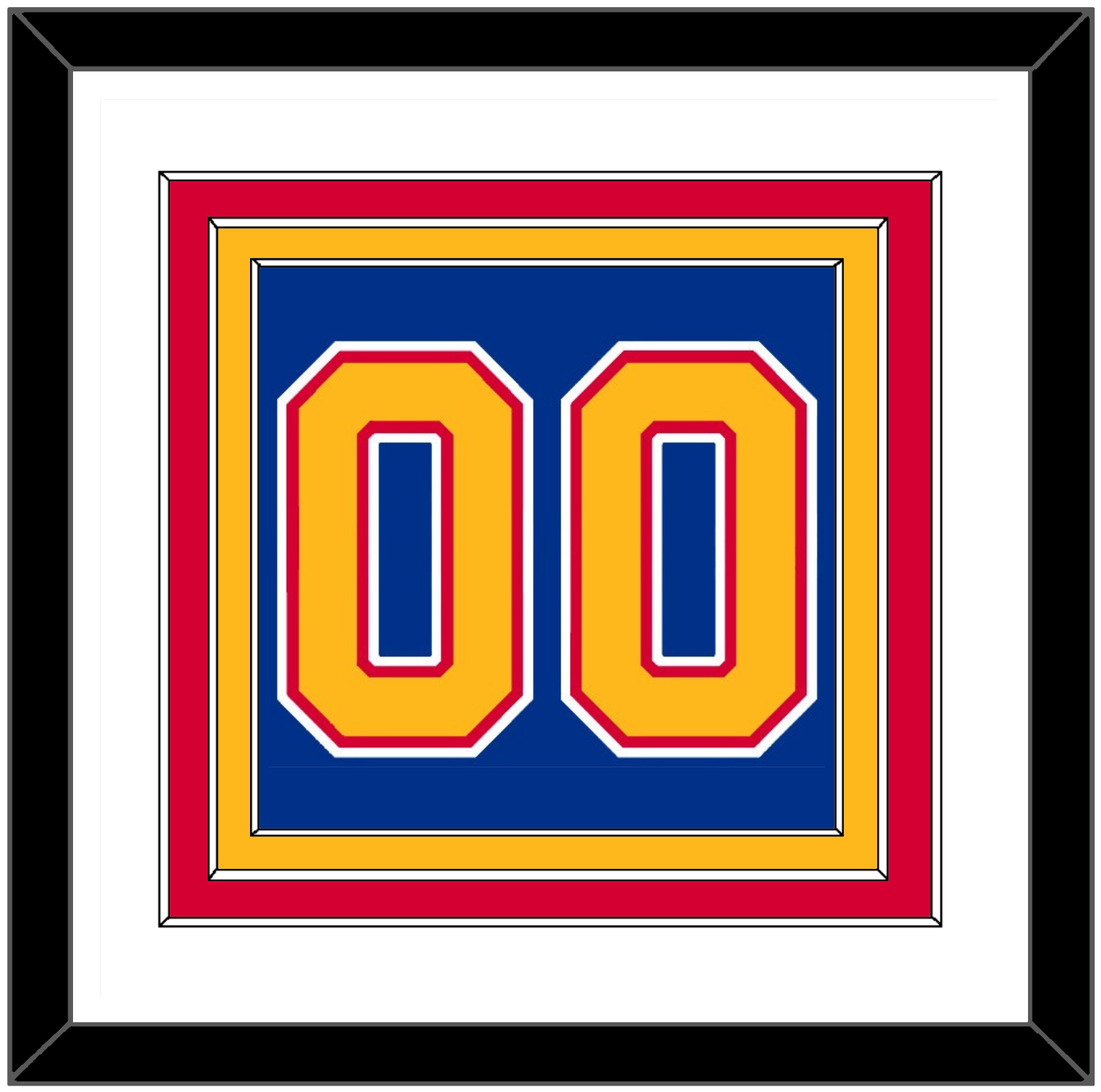 St. Louis Number (Back) - Road Blue (1985-1987) - Premier Tier 1