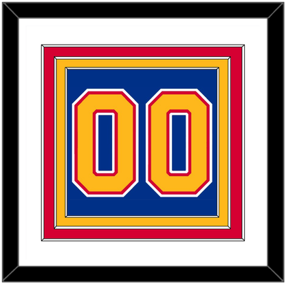 St. Louis Number (Back) - Road Blue (1985-1987) - Premier Tier 1