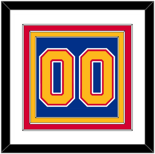 St. Louis Number (Back) - Road Blue (1985-1987) - Premier Tier 1