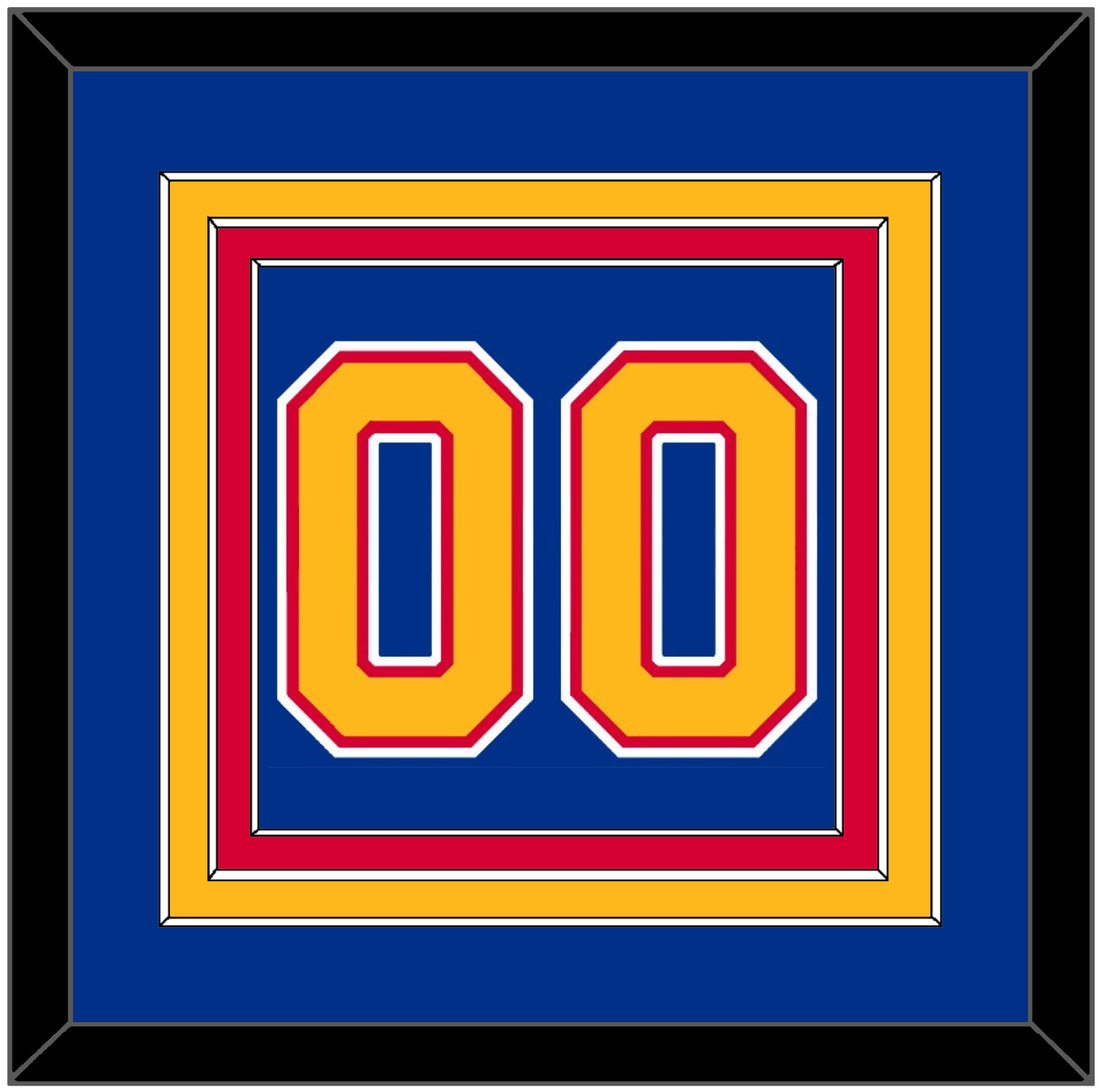 St. Louis Number (Back) - Road Blue (1985-1987) - Premier Tier 2