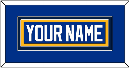 St. Louis Nameplate - Home Blue (2017-2025) - Signature Tier 2