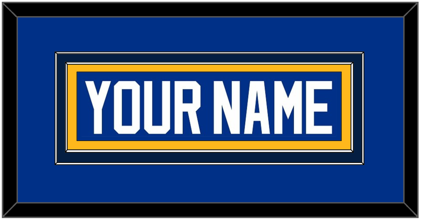 St. Louis Nameplate - Alternate Blue - Signature Tier 2