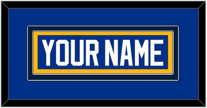 St. Louis Nameplate - Alternate Blue - Signature Tier 2