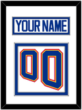 St. Louis Nameplate & Number (Back) - Home White (1995-1998) - Double Mat 1