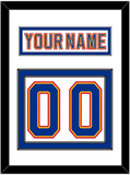 St. Louis Nameplate & Number (Back) - Home White (1992-1995) - Double Mat 1