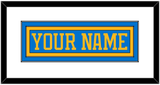 St. Louis Nameplate - Alternate Blue (2018-2025) - Double Mat 1