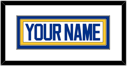 St. Louis Nameplate - Home White (1995-1998) - Signature Tier 1