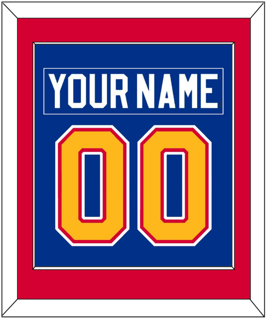 St. Louis Nameplate & Number (Back) Combined - Road Blue (1985-1987) - Essential Tier 3