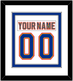 St. Louis Nameplate & Number (Back) Combined - Home White (1992-1995) - Double Mat 1