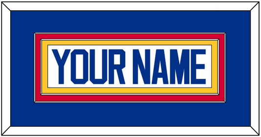 St. Louis Nameplate - Home White (1995-1998) - Signature Tier 2
