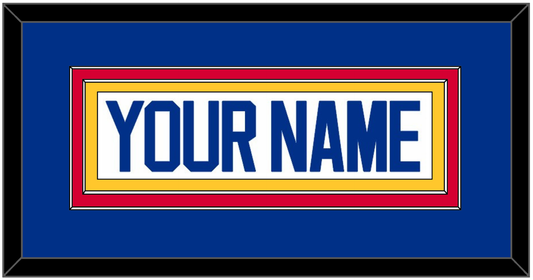St. Louis Nameplate - Home White (1995-1998) - Signature Tier 2