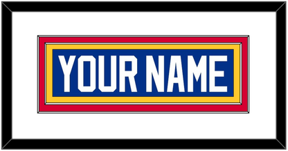 St. Louis Nameplate - Road Blue (1995-1998) - Signature Tier 1