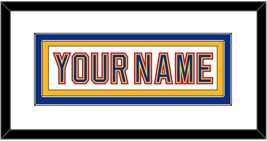 St. Louis Nameplate - Home White (1992-1995) - Signature Tier 1