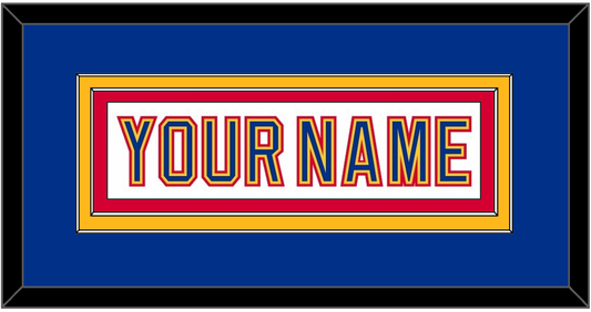 St. Louis Nameplate - Home White (1992-1995) - Signature Tier 2