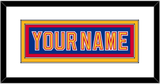 St. Louis Nameplate - Road Blue (1992-1995) - Double Mat 1