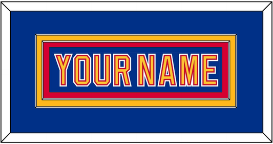 St. Louis Nameplate - Road Blue (1992-1995) - Signature Tier 3