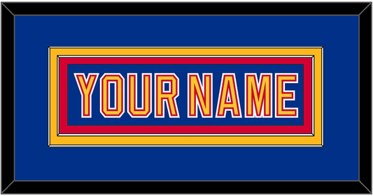 St. Louis Nameplate - Road Blue (1992-1995) - Signature Tier 3