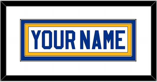 St. Louis Nameplate - Home White (1987-1992) - Signature Tier 1