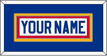 St. Louis Nameplate - Home White (1987-1992) - Signature Tier 2