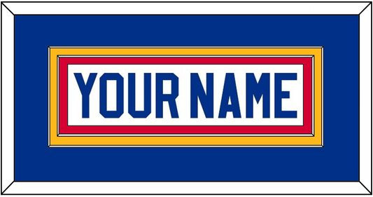 St. Louis Nameplate - Home White (1987-1992) - Signature Tier 2