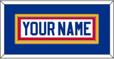 St. Louis Nameplate - Home White (1987-1992) - Double Mat 2