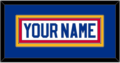 St. Louis Nameplate - Home White (1987-1992) - Signature Tier 2