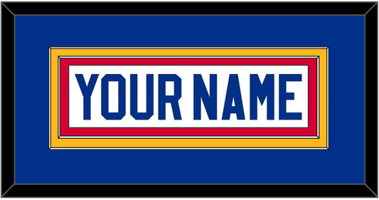 St. Louis Nameplate - Home White (1987-1992) - Signature Tier 2