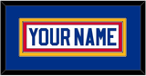 St. Louis Nameplate - Home White (1987-1992) - Double Mat 2