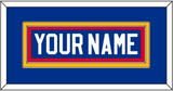 St. Louis Nameplate - Road Blue (1987-1992) - Double Mat 2