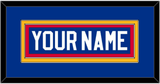 St. Louis Nameplate - Road Blue (1987-1992) - Double Mat 2