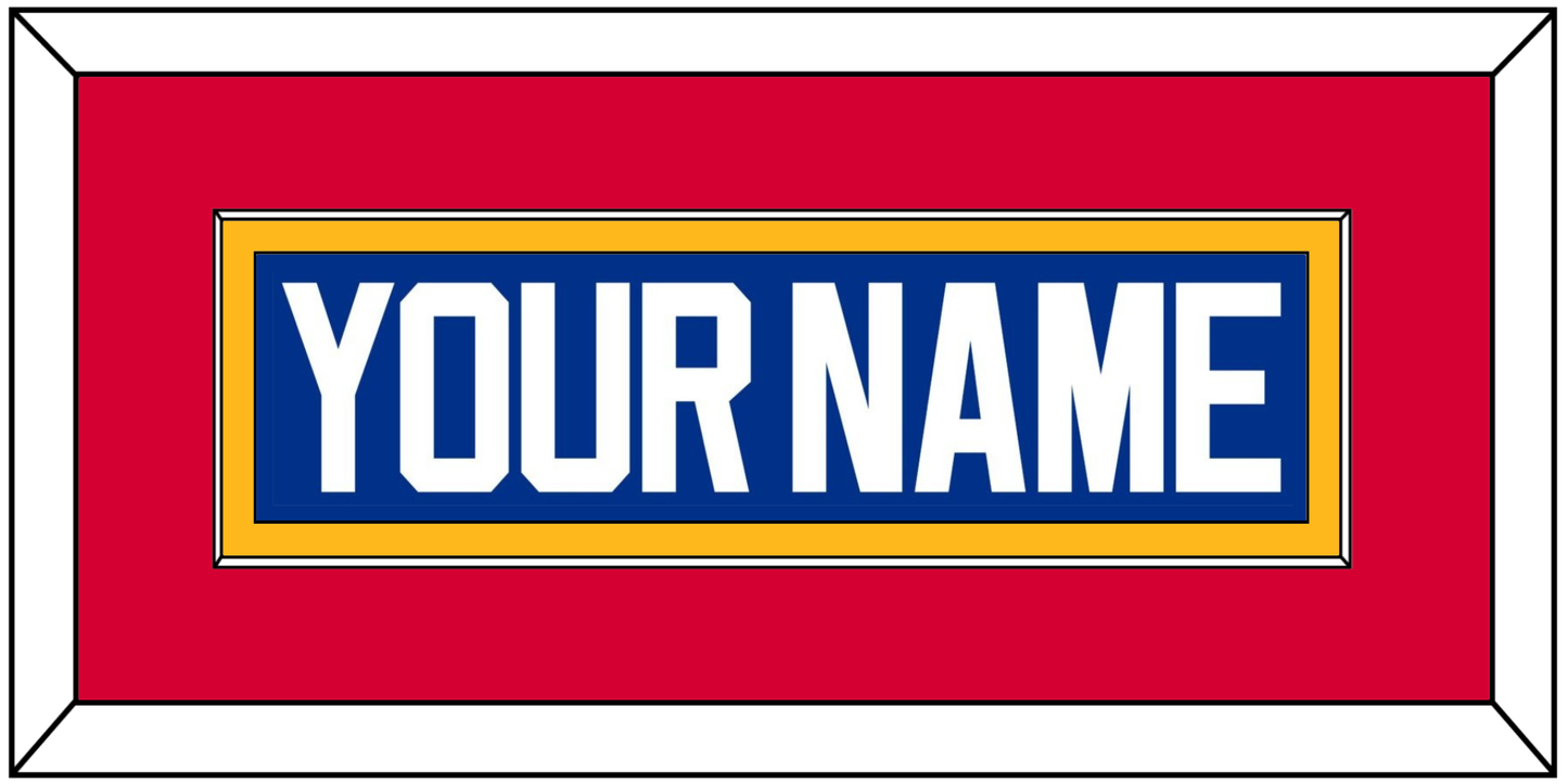 St. Louis Nameplate - Road Blue (1985-1987) - Essential Tier 3