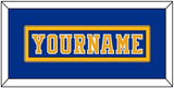 St. Louis Nameplate - Road Blue (1984-1985) - Single Mat 2