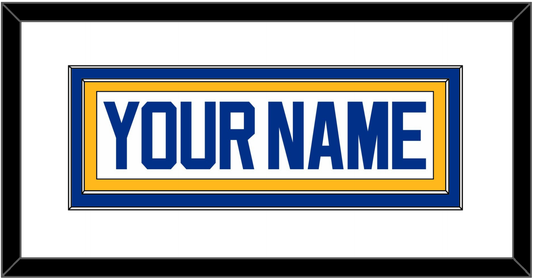St. Louis Nameplate - Home White (1985-1987) - Signature Tier 1