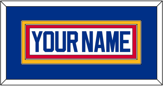 St. Louis Nameplate - Home White (1985-1987) - Signature Tier 2