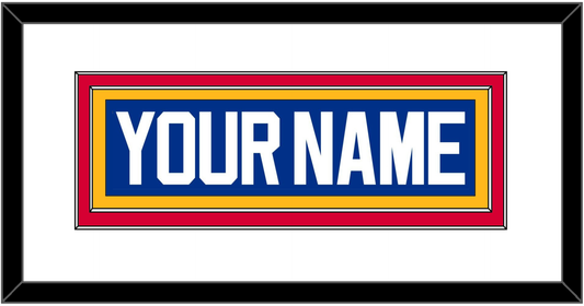 St. Louis Nameplate - Road Blue (1985-1987) - Signature Tier 1