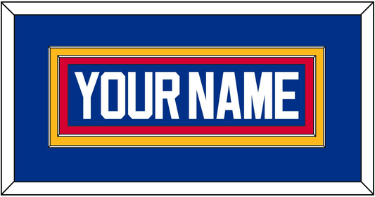 St. Louis Nameplate - Road Blue (1985-1987) - Signature Tier 2