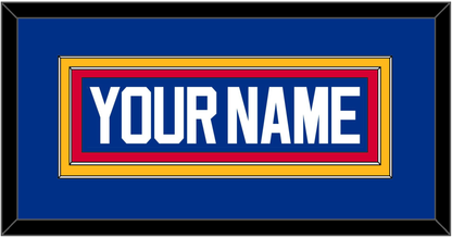 St. Louis Nameplate - Road Blue (1985-1987) - Signature Tier 2