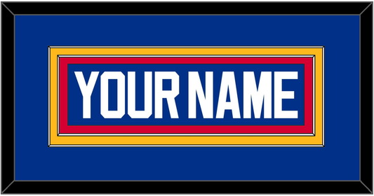 St. Louis Nameplate - Road Blue (1985-1987) - Signature Tier 2