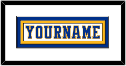 St. Louis Nameplate - Home White (1984-1985) - Signature Tier 1