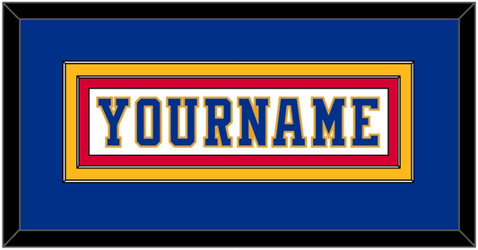 St. Louis Nameplate - Home White (1984-1985) - Signature Tier 2